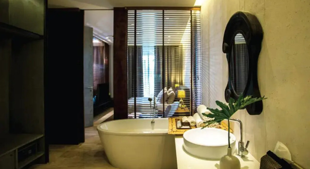 Люкс c 1 комнатой atta Lakeside Resort Suite