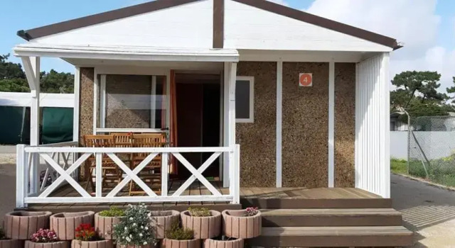 Бунгало Parque de Campismo da Praia da Barra
