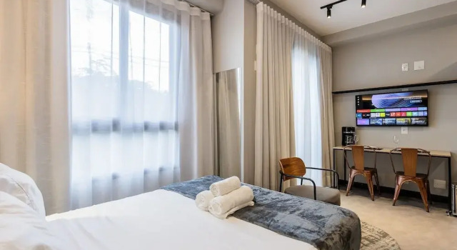 Апартаменты Superior Studios Vila Madalena com Ar condicionado | Delfhy