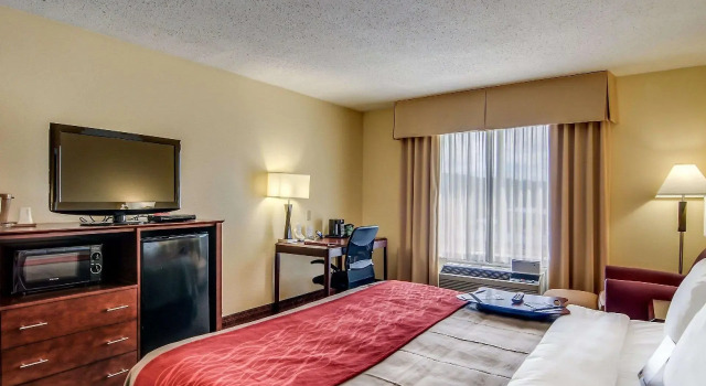 Люкс c 1 комнатой Comfort Inn & Suites Hillsville I-77