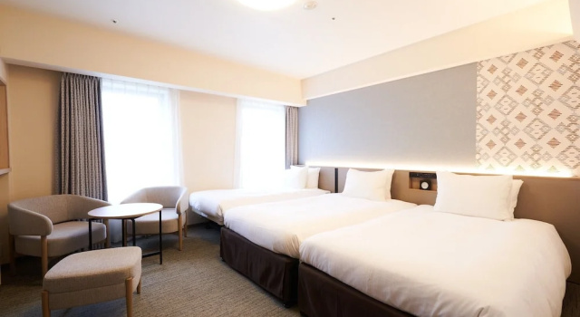Трёхместная студия Richmond Hotel Aomori