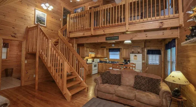 Morning Mist by Heritage Cabin Rental