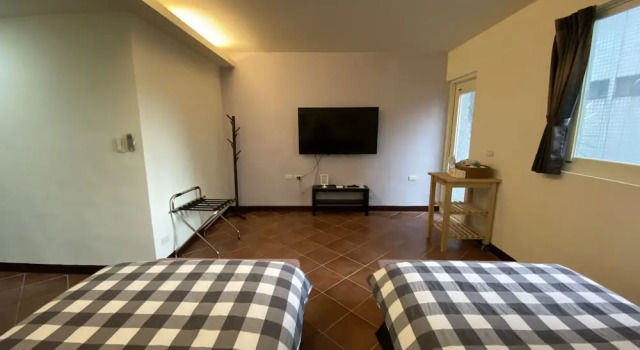 Business Doppel Zimmer mit Balkon Tamsui i66 B&B