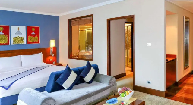 Двухместный полулюкс Hyatt Regency Bangkok Suvarnabhumi Airport