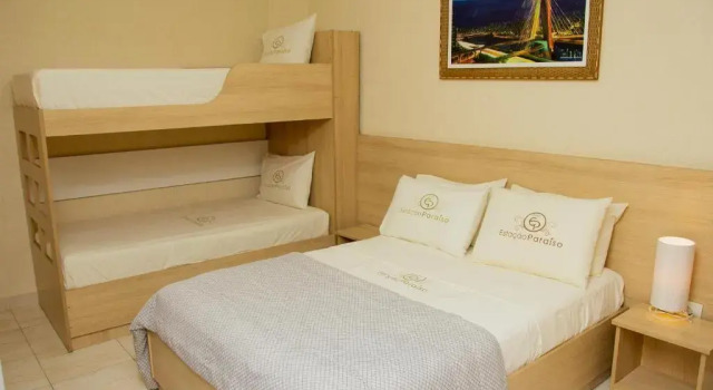 Четырёхместный номер Standard Hotel Estação Paraíso - ao lado do Metrô Paraíso e 600m da Av Paulista