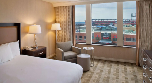 Двухместный номер Standard с красивым видом из окна Hilton St. Louis at the Ballpark