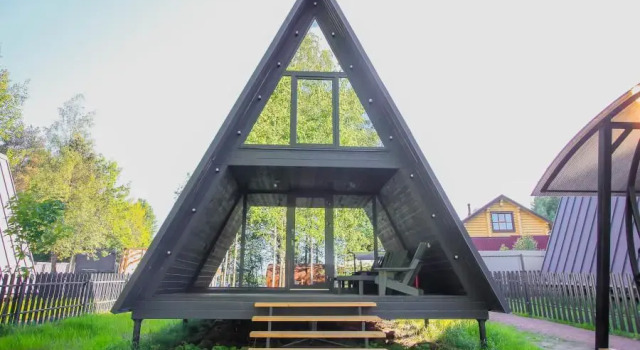 Коттедж A-frame Orange ELKI Pravdino
