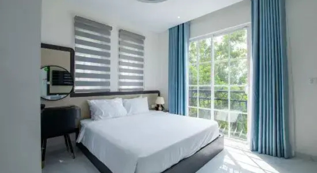 Номер Deluxe с видом на море Hoàng Hôn Tím Boutique Hotel