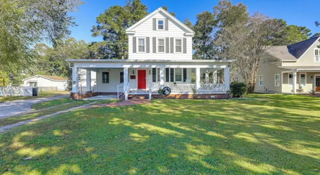Коттедж 1 Mi to Historic District! Family Home in New Bern