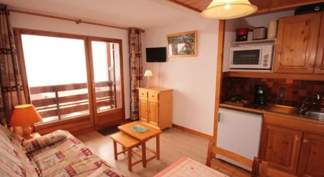 Appartement Les Saisies, 1 pièce, 4 personnes - FR-1-293-177, Забронировать Апартаменты/квартира Апартаменты Ле-Сейсье, рядом с Горнолыжный подъемник Люсьон, Апартаменты/квартира