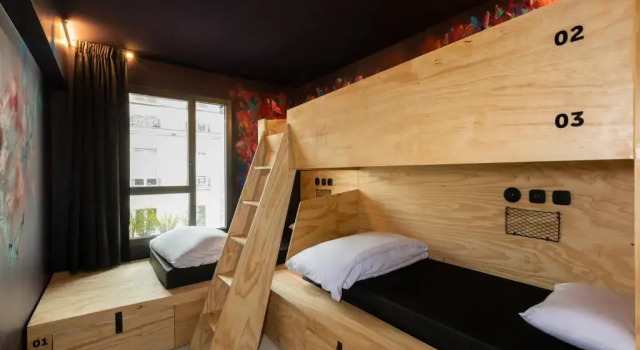 Трёхместный номер Хостел Jo&Joe Paris Nation - Hostel