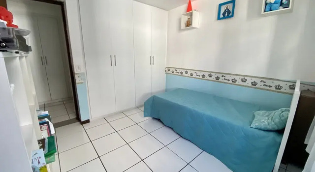 3 quartos a 2 quadras da Praia