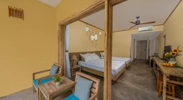 Трёхместный номер Deluxe с видом на сад Lahana Resort Phu Quoc & Spa