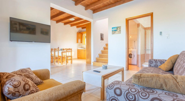 Andreas Beach Villa Large Private Pool Walk to Beach Sea Views A C Wifi Car Not Required - 1654