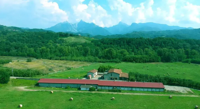Трёхместный номер Standard с видом на горы Agriturismo La Praduscella
