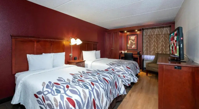 Четырёхместный номер Standard Red Roof Inn Meriden - CT