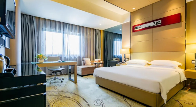 Двухместный номер No Window Ramada by Wyndham Xian Bell Tower