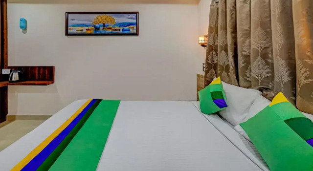 Номер Deluxe Treebo Seven Inn