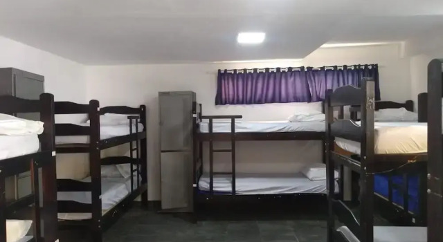Кровать в общем номере São Paulo Global Hostel