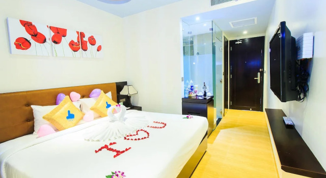Двухместный номер Deluxe с видом на город ANFADA Hotel Danang