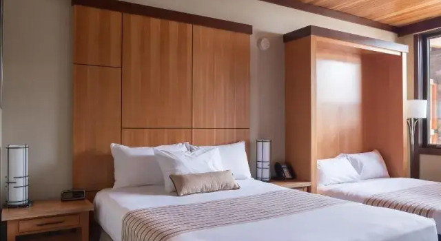 Balkonlu Birinci sınıf çift kişilik oda Sunshine Mountain Lodge