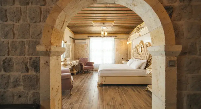Люкс с видом на сад İncebey Konak Cappadocia