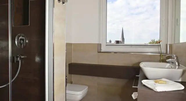 Апартаменты c 1 комнатой с балконом Hotel Warnow
