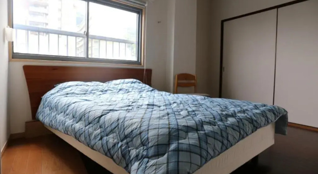 Студия Izu 4 sea ocean reinforced con Double bed + single bed shared bathroom