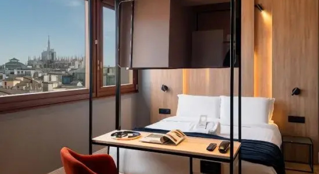 Двухместный номер Standard с красивым видом из окна B&B Hotel Milano City Center Duomo