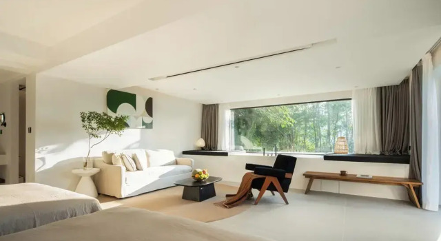 Двухместный номер Premier с видом на окрестности Miyue Shenzhen Tianlu Secret Wild Wizard Holiday Hotel