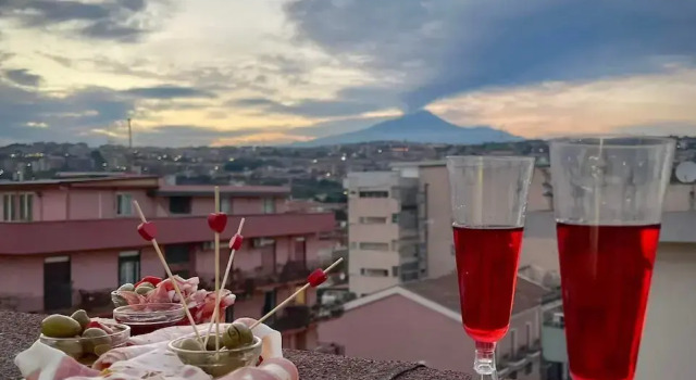 Люкс Classic с видом на море Le Suite Del Lungomare Catania