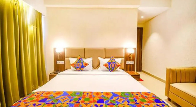 Номер Deluxe FabHotel Lake View Topsia