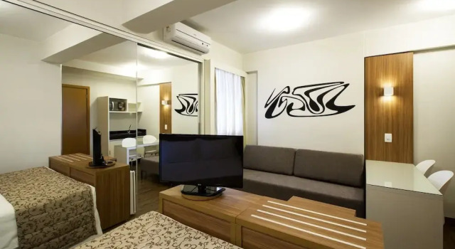 Flat particular - S4 Hotel, Забронировать Отель Тагуатинга-Норте 