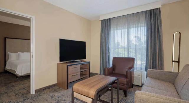 Четырёхместный люкс c 1 комнатой Homewood Suites Fredericksburg
