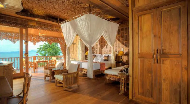 Двухместный номер Grand Deluxe с видом на океан Santhiya Koh Yao Yai Resort & Spa - Up to THB 3,000 Resort Credit per Night , Mandatory Shared Speedboat from Ao Po Grand Marina, Phuket