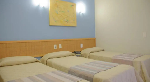 Трёхместный номер Standard с балконом Hotel Montana Serra Negra