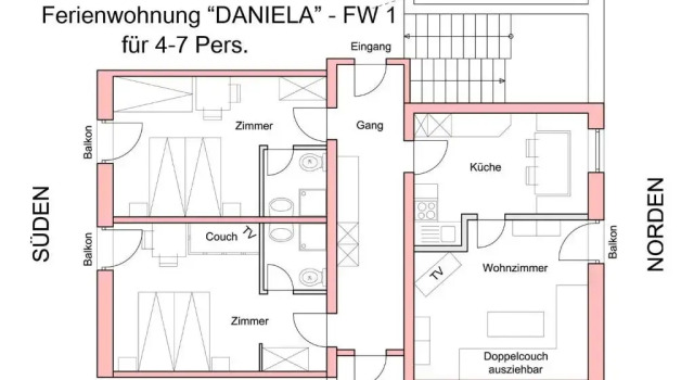 Апартаменты Deluxe Haus Renate