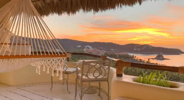 Двухместный люкс with pool Grand Class Quinta Real Huatulco