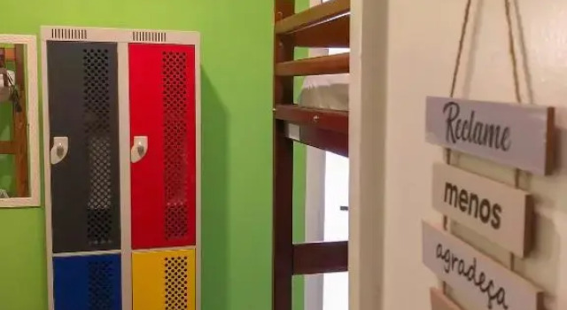 Кровать в общем номере (женский номер) Refugio Hostel Fortaleza