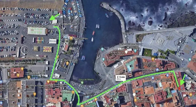 Punto Fijo - 3 minutes walking to Beach San Telmo, Забронировать Отель Отели Пуэрто-де-ла-Крус с бассейном, рядом с Театр Timanfaya, Бассейн