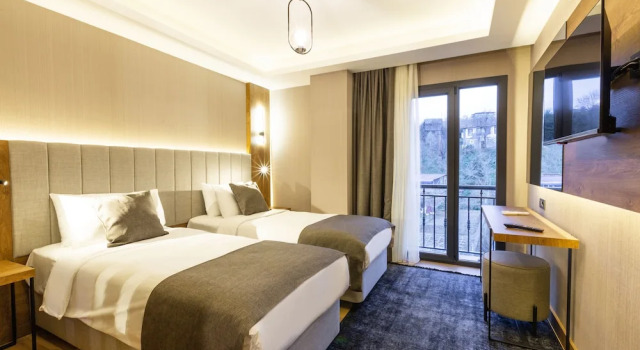 Номер Comfort с видом на горы NEHİR OTEL