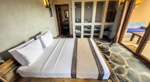 Двухместный номер Deluxe с балконом и рядом с пляжем Mato Boutique Hotel