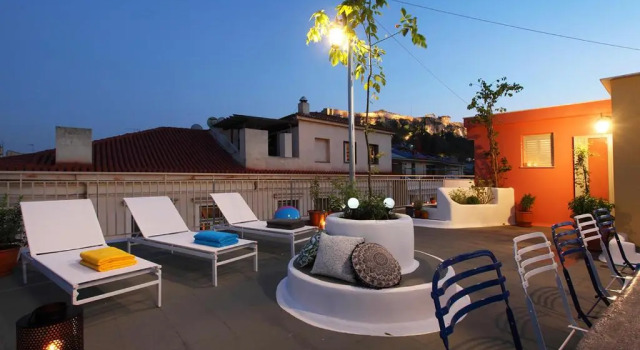Люкс Standard с видом на город The Marble Suites, PLAKA