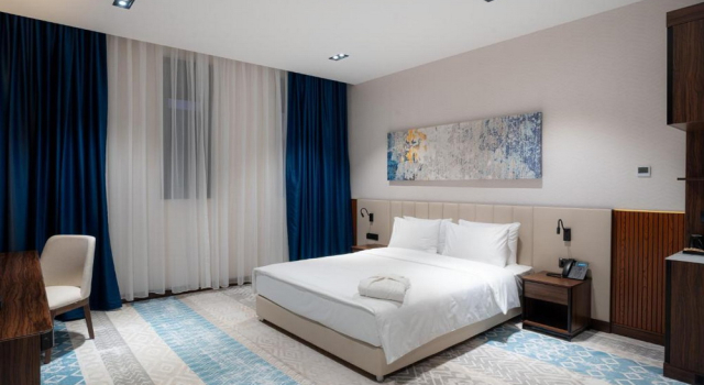 Полулюкс с красивым видом из окна Отель Fergana Hotel Tashkent New Uzbekistan