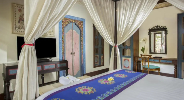 Pool Villa с видом на рисовое поле c 1 комнатой Отель Dwaraka The Royal Villas