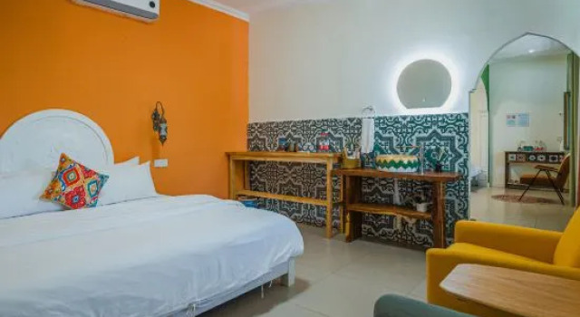 Четырёхместный люкс с 2 комнатами Dap Just stay Homestay