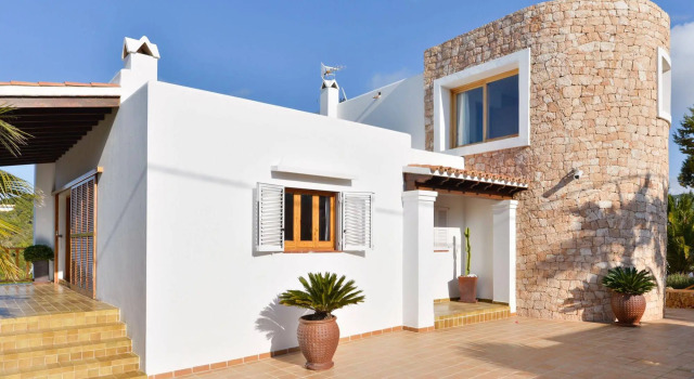 CAN COSTA Amazing view of sunset in Cala Vadella beach, Book Hotel Hotels in Ibiza with a Pool, Swimming Pool
