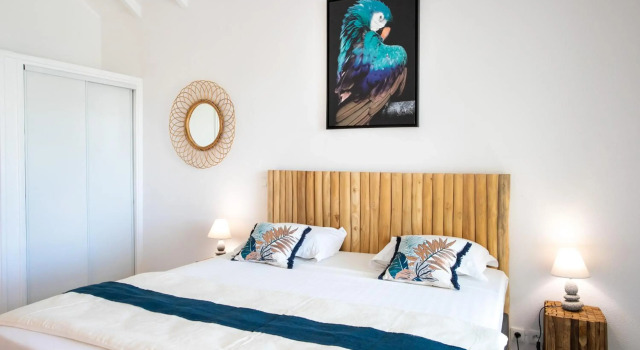 Beautiful suite S12 with pool and sea view, Book Hotel Cul de Sac Saint Martin