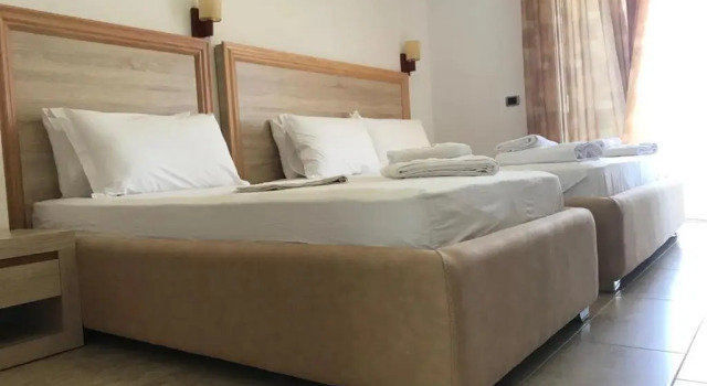Двухместный номер Deluxe с балконом и с видом на море Grecias Dhermi