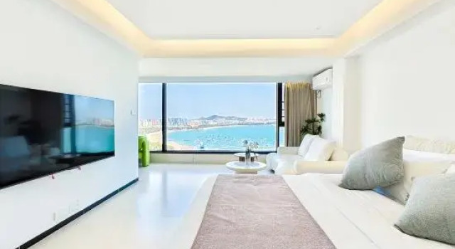 Семейный люкс с красивым видом из окна Dongshan Xiyu Seaview Homestay